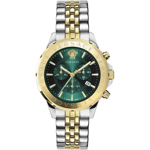Versace Herren Uhr Armbanduhr Chronograph Signature VEV602023 Edelstahl