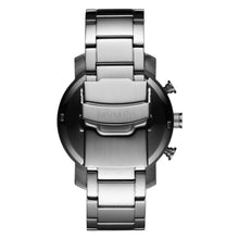 Laden Sie das Bild in den Galerie-Viewer, MVMT Chrono Midnight Silver Herren Uhr Armbanduhr Edelstahl MC02-SBLU