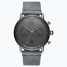 Laden Sie das Bild in den Galerie-Viewer, MVMT Blacktop Chrono Herren Uhr Armbanduhr Leder D-BT01-SGR
