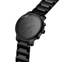 Laden Sie das Bild in den Galerie-Viewer, MVMT Chrono Black Link Herren Uhr Armbanduhr Edelstahl MC01-BB