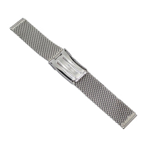 Vollmer Uhrenarmband Milanaiseband Edelstahl 22 mm 06000H7
