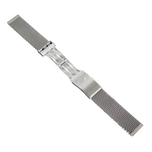 Vollmer Uhrenarmband Milanaiseband Edelstahl 22 mm 06000H7