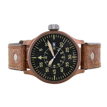 Laden Sie das Bild in den Galerie-Viewer, Aristo Herren Uhr Armbanduhr Vintage Erbstück Fliegeruhr Quarz 0H19QU
