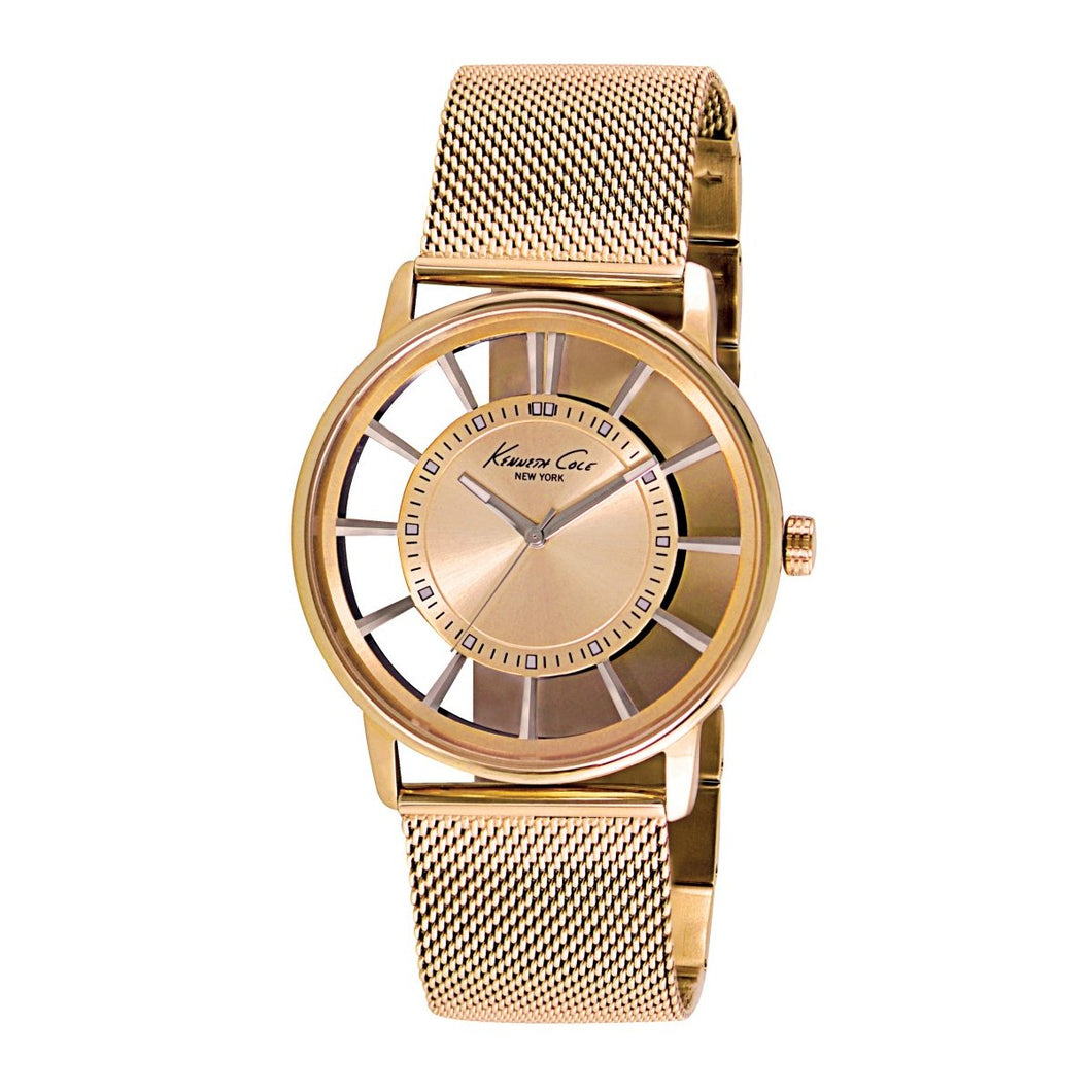 Kenneth Cole New York Herren-Armbanduhr Analog Edelstahl 10024607 / KC9288-1