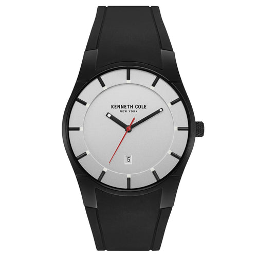 Kenneth Cole New York Herren-Armbanduhr Analog Quarz Silikon 10031266