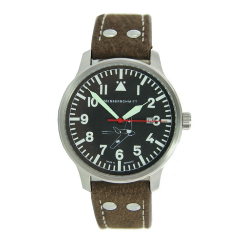 Aristo Herren Messerschmitt Uhr Fliegeruhr 163-42S-1