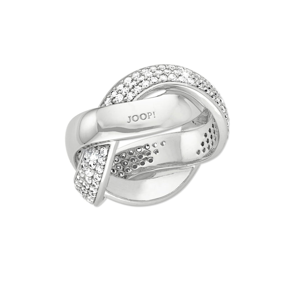 Joop Damen Ring Silber Zirkonia 202350