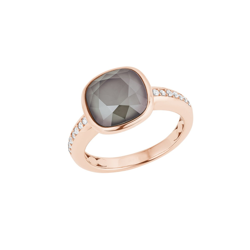 Joop Damen Ring Silber Kristalle 202454