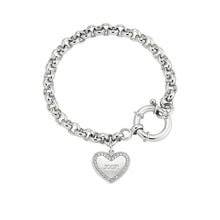 Laden Sie das Bild in den Galerie-Viewer, Joop! Damen Armband Armkette Silber Herz 2025051