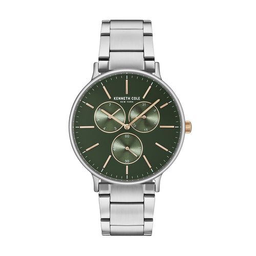 Kenneth Cole New York Herren Uhr Armbanduhr Edelstahl KC14946009