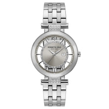 Laden Sie das Bild in den Galerie-Viewer, Kenneth Cole New York Damen-Armbanduhr Analog Quarz Edelstahl KC15005010