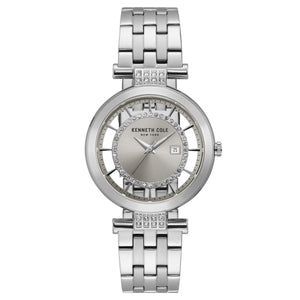 Kenneth Cole New York Damen-Armbanduhr Analog Quarz Edelstahl KC15005010