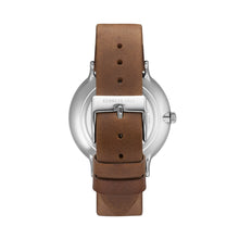 Laden Sie das Bild in den Galerie-Viewer, Kenneth Cole New York Herren Uhr Armbanduhr Leder KC15097001-1