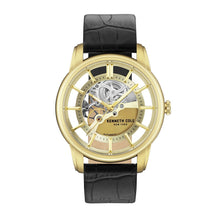 Laden Sie das Bild in den Galerie-Viewer, Kenneth Cole New York Herren Uhr Armbanduhr Leder KC15116002 Automatik