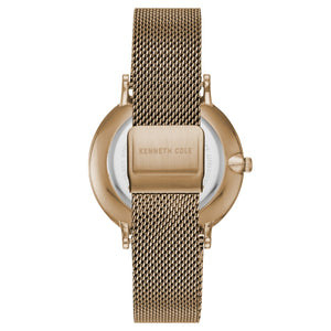 Kenneth Cole New York Herren-Armbanduhr Analog Quarz Edelstahl KC15183002