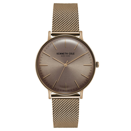 Kenneth Cole New York Herren-Armbanduhr Analog Quarz Edelstahl KC15183002