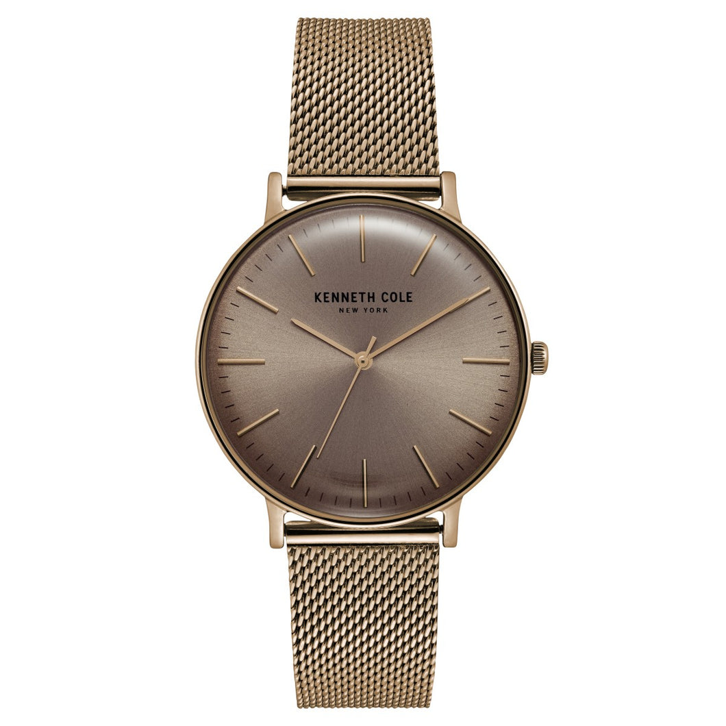 Kenneth Cole New York Herren-Armbanduhr Analog Quarz Edelstahl KC15183002