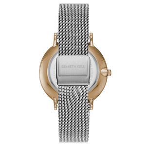 Kenneth Cole New York Herren-Armbanduhr Analog Quarz Edelstahl KC15183003
