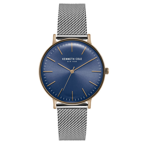Kenneth Cole New York Herren-Armbanduhr Analog Quarz Edelstahl KC15183003