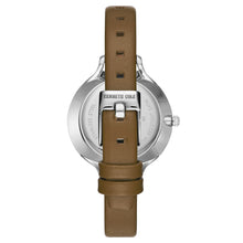 Laden Sie das Bild in den Galerie-Viewer, Kenneth Cole New York Damen-Armbanduhr Analog Quarz Leder KC15187005