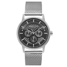 Laden Sie das Bild in den Galerie-Viewer, Kenneth Cole New York Herren-Armbanduhr Analog Quarz Edelstahl KC15203003