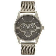 Laden Sie das Bild in den Galerie-Viewer, Kenneth Cole New York Herren-Armbanduhr Analog Quarz Edelstahl KC15205002