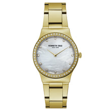 Laden Sie das Bild in den Galerie-Viewer, Kenneth Cole New York Damen-Armbanduhr Analog Quarz Edelstahl KC50061001