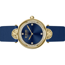 Laden Sie das Bild in den Galerie-Viewer, Versus by Versace Damen Uhr Armbanduhr VICTORIA HARBOUR VSP333221 Leder