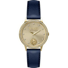 Laden Sie das Bild in den Galerie-Viewer, Versus by Versace Damen Uhr Armbanduhr Strandbank Crystal VSP572321 Leder