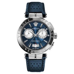 Versace Herren Uhr Armbanduhr Chronograph AION VE1D02223 Leder