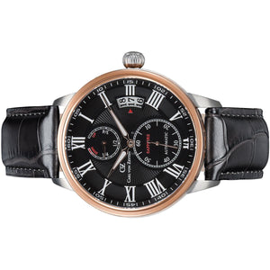 Carl von Zeyten Herren Uhr Armbanduhr Automatik Münstertal CVZ0082BKS