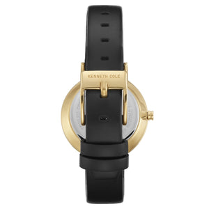 Kenneth Cole New York Damen-Armbanduhr Analog Quarz Leder KC50075002