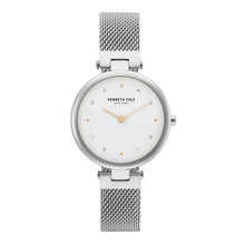 Laden Sie das Bild in den Galerie-Viewer, Kenneth Cole New York Damen-Armbanduhr Analog Quarz Edelstahl KC50511004-1