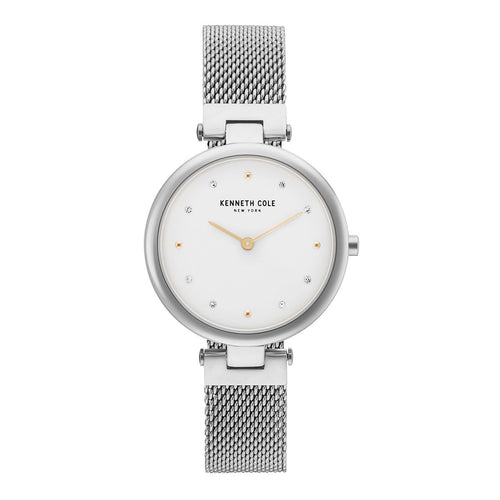 Kenneth Cole New York Damen-Armbanduhr Analog Quarz Edelstahl KC50511004-1