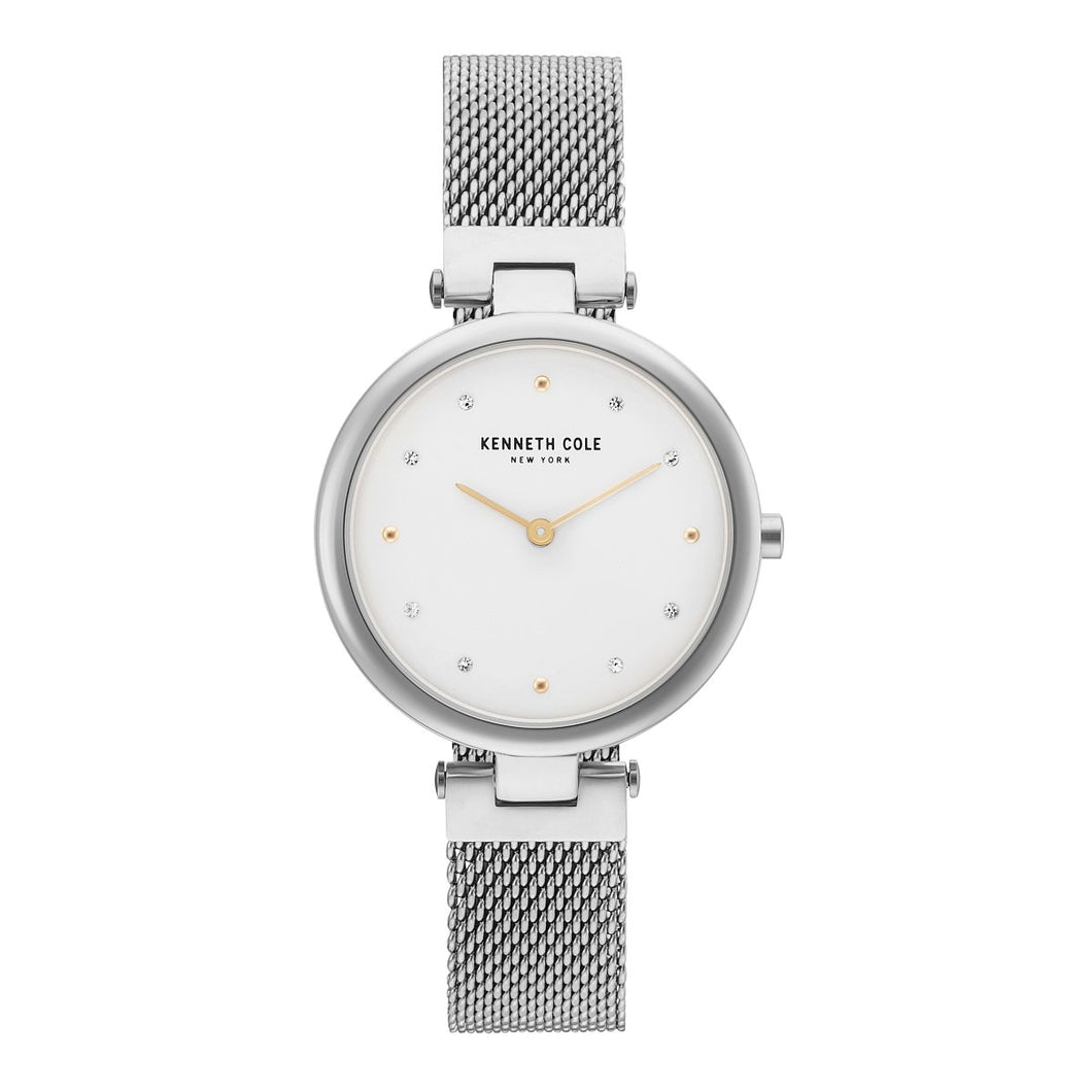 Kenneth Cole New York Damen-Armbanduhr Analog Quarz Edelstahl KC50511004-1