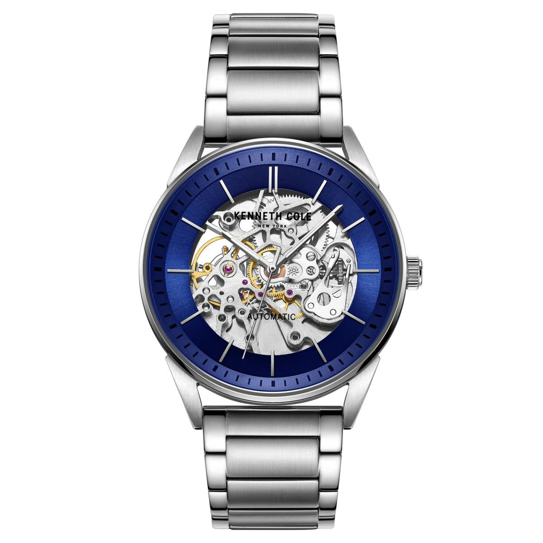 Kenneth Cole New York Herren-Armbanduhr Automatik KC51016001 Edelstahl