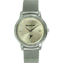 Laden Sie das Bild in den Galerie-Viewer, Aristo Messerschmitt Uhr vintage gold KR200-GMil Kabinenroller