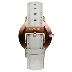 MVMT Boulevard Beverly Damen Uhr Armbanduhr Leder MB01-RGGR