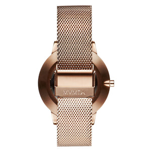 MVMT Boulevard Malibu Damen Uhr Armbanduhr Edelstahl MB01-RGWM