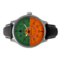 Laden Sie das Bild in den Galerie-Viewer, Aristo Herren Messerschmitt Uhr Fliegeruhr ME-3H271-LB Leder
