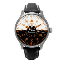 Laden Sie das Bild in den Galerie-Viewer, Aristo Herren Messerschmitt Uhr Fliegeruhr ME-3H272-LB Leder