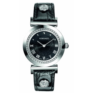 Versace Damen Uhr Armbanduhr Vanity P5Q99D009S009 Leder