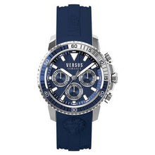 Laden Sie das Bild in den Galerie-Viewer, Versus by Versace Herren Uhr Armbanduhr Chronograph Aberdeen S30040017 Silikon