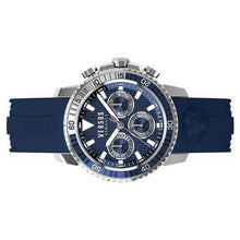 Laden Sie das Bild in den Galerie-Viewer, Versus by Versace Herren Uhr Armbanduhr Chronograph Aberdeen S30040017 Silikon