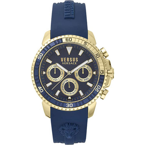 Versus by Versace Herren Uhr Armbanduhr Chronograph Aberdeen S30100017 Silikon