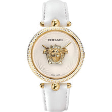 Laden Sie das Bild in den Galerie-Viewer, Versace Damen Uhr Armbanduhr PALAZZO VCO040017 Leder