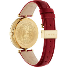 Laden Sie das Bild in den Galerie-Viewer, Versace Damen Uhr Armbanduhr PALAZZO VCO120017 Leder