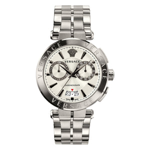 Versace Herren Uhr Armbanduhr Chronograph AION VE1D00319-1 Edelstahl