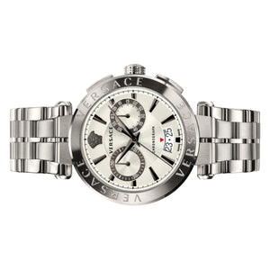 Versace Herren Uhr Armbanduhr Chronograph AION VE1D00319-1 Edelstahl