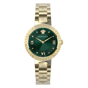 Versace Damen Uhr Armbanduhr Edelstahl Greca VE2K00621